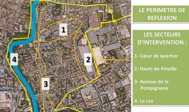 Le Quartier Pompignane En Plein Développement